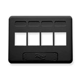 ICC IC107FN4 4-Port NEMA Furniture Faceplate